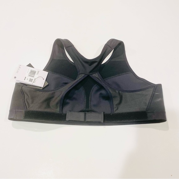 Nike Swoosh FLY Non-Padded Sports Bra DQ5033-010 Black Size XXL Cup Size A-B - Picture 8 of 15